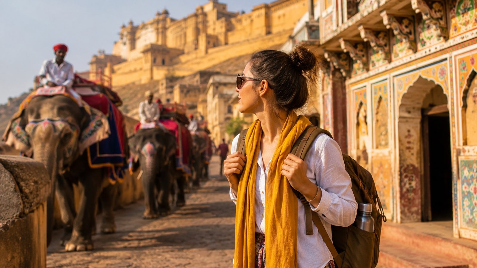 Traveling solo in India